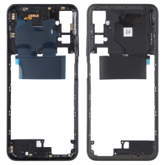 Plaque de lunette du milieu original pour Xiaomi Redmi Note 10 5G M2103K19G, M2103K19C (Noir)