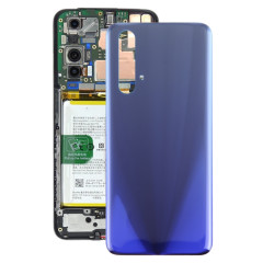 Pour OPPO Realme X3 / Realme X3 SuperZoom / Realme X50 5G (Chine) Couvercle arrière de la batterie (Bleu)