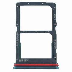 Plateau de carte SIM + Plateau de carte NM pour Huawei Nova 7 SE 5G Youth (Vert)