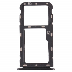 Plateau de carte SIM + plateau de carte micro SD pour la lame ZTE v9 (gris)