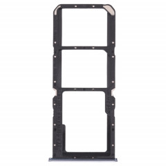 Pour OPPO A74 4G / F19 / F19s CPH2219 Plateau de carte SIM + Plateau de carte SIM + Plateau de carte Micro SD (Argent)
