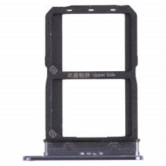 Pour vivo iQOO 5 5G Plateau de carte SIM + Plateau de carte SIM (Noir)