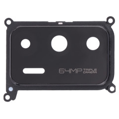 Pour le couvercle d'objectif de caméra OPPO Realme GT 5G RMX2202 (noir)