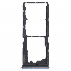 Pour vivo Y30 Standard / Y12s Plateau de carte SIM + Plateau de carte SIM + Plateau de carte Micro SD (Blanc)