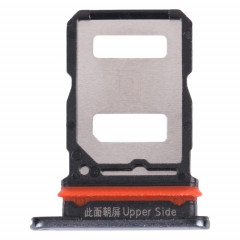 Pour vivo V21 / V21 5G V2066 V2108 V2050 Plateau de carte SIM + Plateau de carte SIM / Plateau de carte Micro SD (Noir)