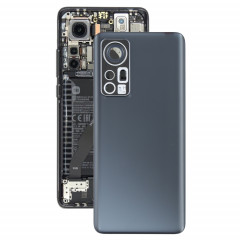 Couvercle arrière de la batterie d'origine pour Xiaomi 12 (noir)