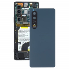Cache arrière de batterie d'origine avec objectif d'appareil photo pour Sony Xperia 1 III (gris)