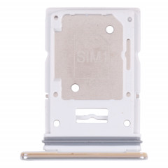 Pour Samsung Galaxy A53 5G SM-A536B Plateau de carte SIM d'origine + Plateau de carte SIM / Plateau de carte Micro SD (Blanc)
