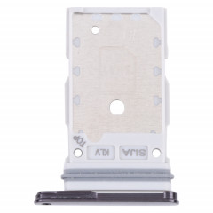 Pour Samsung Galaxy S22+ 5G / S22 5G / SM-S906B SM-S901B Plateau de carte SIM d'origine + Plateau de carte SIM (Noir)