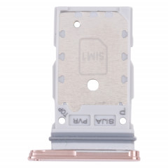 Pour Samsung Galaxy S22+ 5G / S22 5G / SM-S906B SM-S901B Plateau de carte SIM d'origine + Plateau de carte SIM (Or)