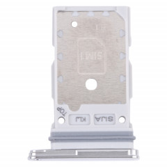 Pour Samsung Galaxy S22+ 5G / S22 5G / SM-S906B SM-S901B Plateau de carte SIM d'origine + plateau de carte SIM (Blanc)