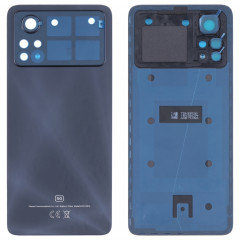 Couvercle arrière de la batterie d'origine pour Xiaomi Poco X4 Pro 5G (noir)