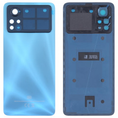 Couvercle arrière de la batterie d'origine pour Xiaomi Poco X4 Pro 5G (bleu)