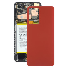 Pour le couvercle arrière de la batterie en verre OPPO Reno7 Pro 5G (rouge)