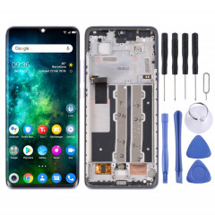 Ecran LCD d'origine pour TCL 10 Plus Digitizer Assemblage Complet avec Cadre (Violet)