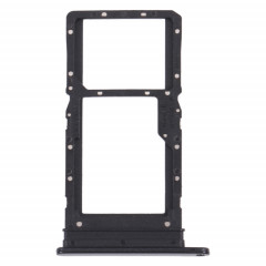 Plateau de carte SIM + plateau de carte SIM / Micro SD Card Tray pour Honor Play 30 Plus (noir)