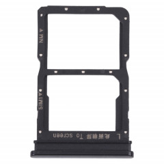 Plateau de carte SIM + plateau de carte NM pour Honor 30i (noir)