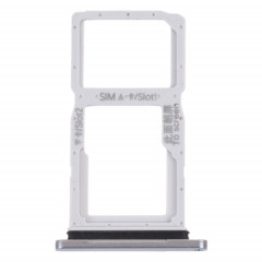 Plateau de carte SIM + plateau de carte SIM / plateau de carte micro sd pour Honor 9x (argent)