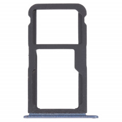 Plateau de carte SIM + plateau de carte SIM / Micro SD Card Tray pour Honor Play 6 (bleu)