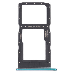 Plateau de carte SIM + plateau de carte SIM / plateau de carte micro sd pour huawei nova y60 (vert)