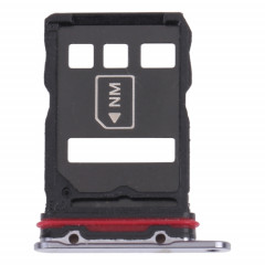 Plateau de carte SIM + plateau de carte NM pour Huawei P50 Pro + (noir)