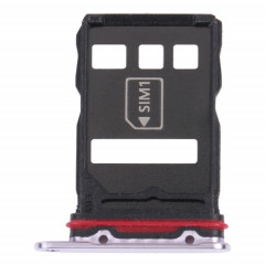 Plateau de carte SIM + plateau de carte NM pour Huawei P50 Pro (rose)