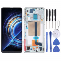 Écran LCD original et numériseur Assemblage complet avec cadre pour Xiaomi Redmi K50 Gaming (vert)