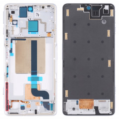 Plaque de lunette de cadre LCD à boîtier avant pour Xiaomi Redmi K50 Gaming (blanc)