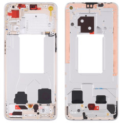 Pour OPPO Reno7 5G Chine PFJM10 Plaque de lunette de cadre LCD de boîtier avant d'origine (or)