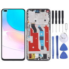 Écran LCD d'origine pour Huawei Nova 8i Digitizer Assemblage complet avec cadre (Noir)