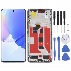 Écran LCD OLED d'origine pour Huawei Nova 9 Digitizer Full Assembly avec cadre (noir)