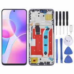 Écran LCD d'origine pour Honor X30i Digitizer Assemblage complet avec cadre (Bleu)