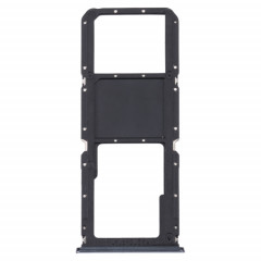 Pour OnePlus Nord N200 5G DE2118 / DE2117 Plateau de carte SIM + Plateau de carte Micro SD (Gris)
