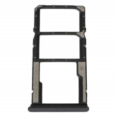Plateau de carte SIM + plateau de carte SIM + plateau de carte Micro SD pour Xiaomi Redmi Note 11S 5G (noir)
