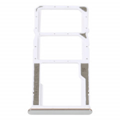 Plateau de carte SIM + plateau de carte SIM + plateau de carte Micro SD pour Xiaomi Redmi Note 11S 5G (argent)