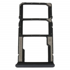 Pour Xiaomi Redmi Note 11SE Plateau de carte SIM + Plateau de carte SIM + Plateau de carte Micro SD (Noir)