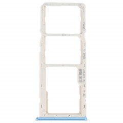 Pour OPPO A16K Plateau de carte SIM + Plateau de carte SIM + Plateau de carte Micro SD (Bleu)