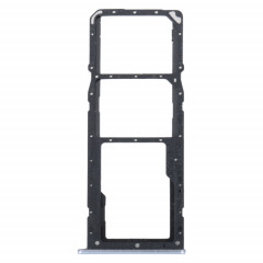 Pour Realme C31 Plateau de carte SIM + Plateau de carte SIM + Plateau de carte Micro SD (Argent)