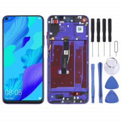 Écran LCD d'origine pour Honor 20 / Huawei Nova 5T Digitizer Assemblage complet avec cadre (Violet)
