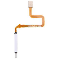 Pour Xiaomi Redmi Note 10 Pro Chine 5G / Poco X3 GT Câble flexible de capteur d'empreintes digitales d'origine (Blanc)