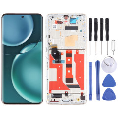 Écran LCD pour Honor Magic4 Digitizer Assemblage complet avec cadre (Or)