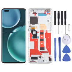 Écran LCD d'origine pour Honor Magic4 Pro Digitizer Assemblage complet avec cadre (Or)
