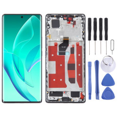 Écran LCD d'origine pour Honor 60 Digitizer Full Assembly avec cadre (noir)