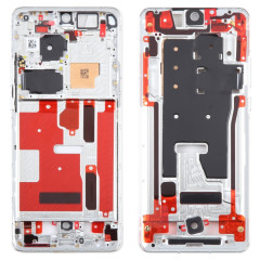 Pour Huawei P50 Pro Original Front Housing LCD Frame Bezel Plate (Argent)