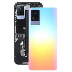 Pour vivo V21 couvercle arrière de batterie d'origine avec couvercle d'objectif d'appareil photo (couleur)