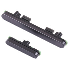 Pour Google Pixel 7 Pro Bouton d'alimentation d'origine + bouton de contrôle du volume (noir)