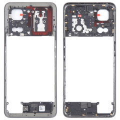 Pour Realme GT Neo5 SE plaque de lunette de cadre moyen d'origine (noir)