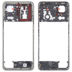 Pour Realme GT Neo5 SE plaque de lunette de cadre moyen d'origine (argent)