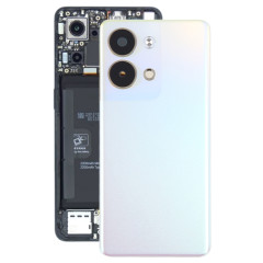 Pour OPPO Reno9 couvercle arrière de batterie d'origine avec couvercle d'objectif d'appareil photo (rose)
