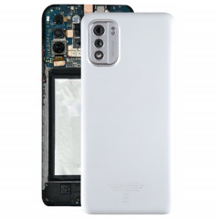 Pour Nokia G60 Couvercle arrière de batterie d'origine avec couvercle d'objectif d'appareil photo (argent)